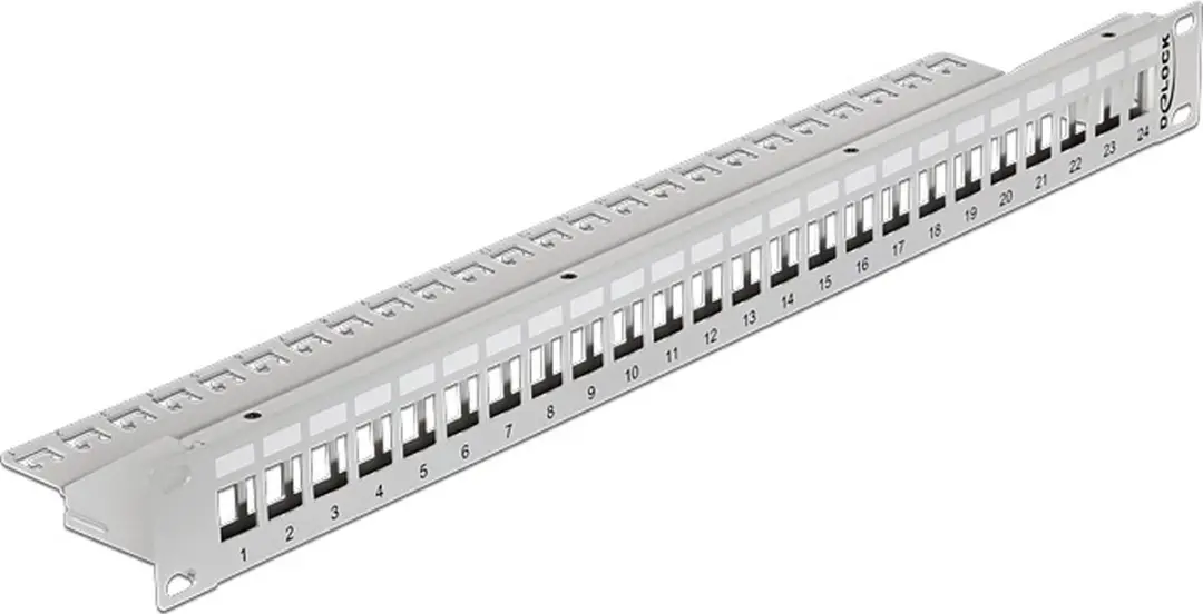 Delock 19" Patch Panel 1U