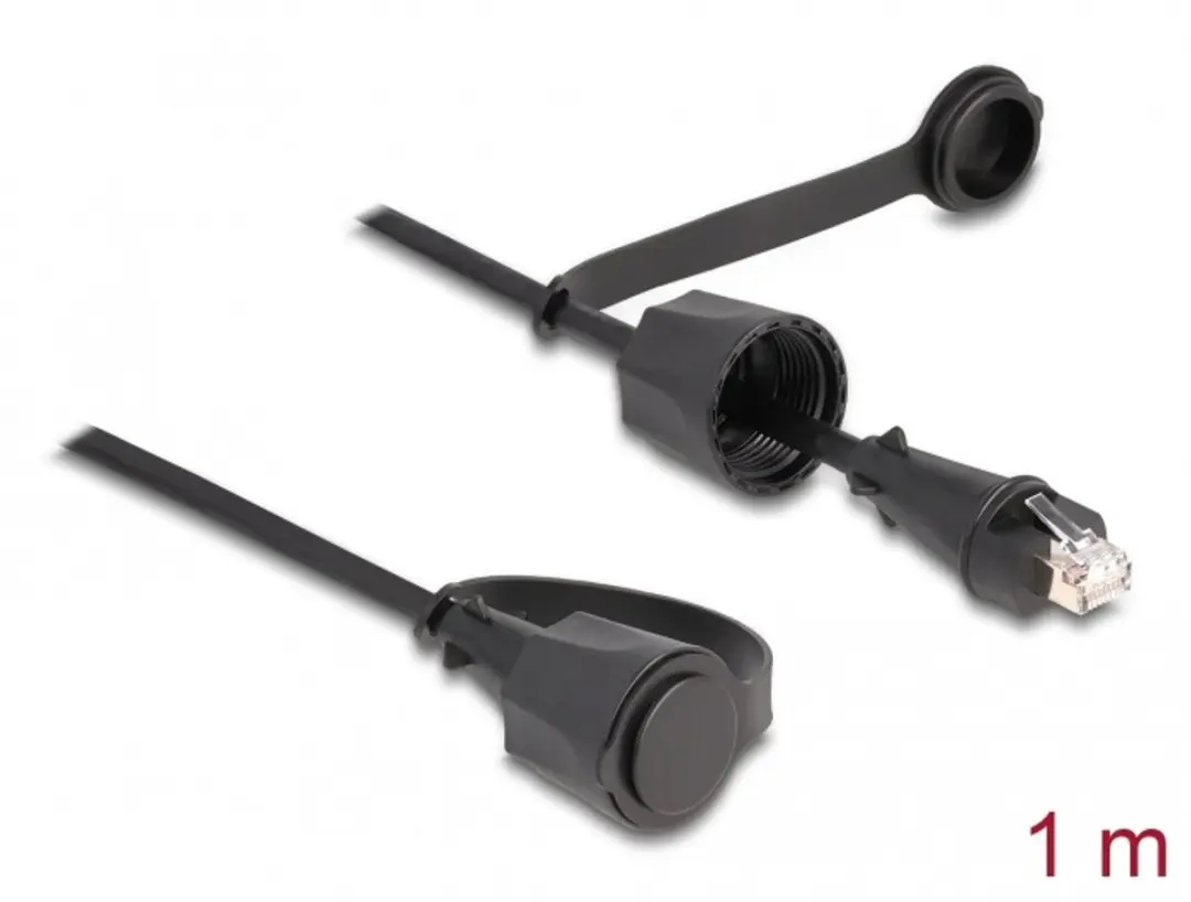 Delock Cat.6 STP RJ45 Kabel 1m