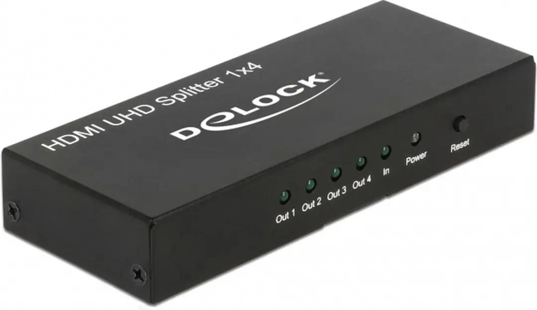 Delock HDMI Splitter 1 naar 4 2.0