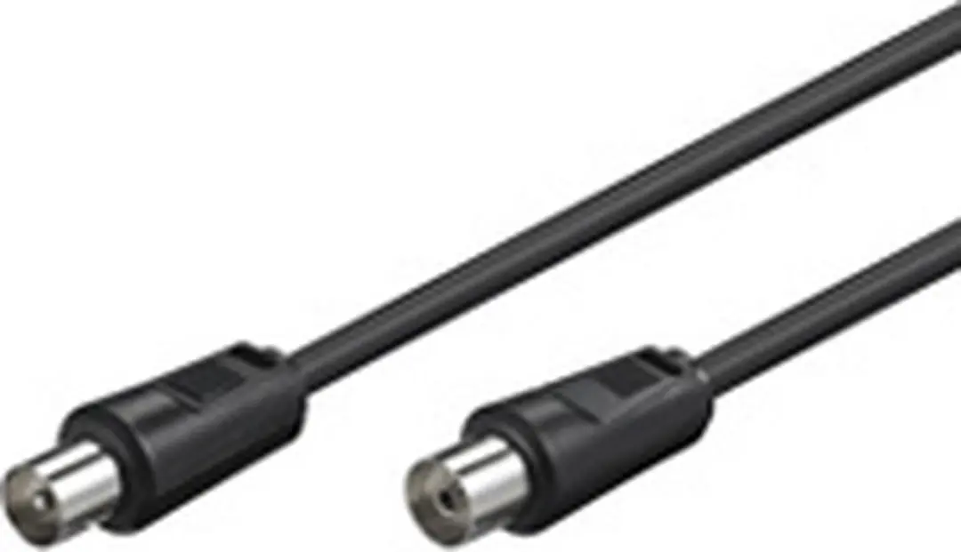 Goobay 11564 Coaxkabel 10m - Zwart