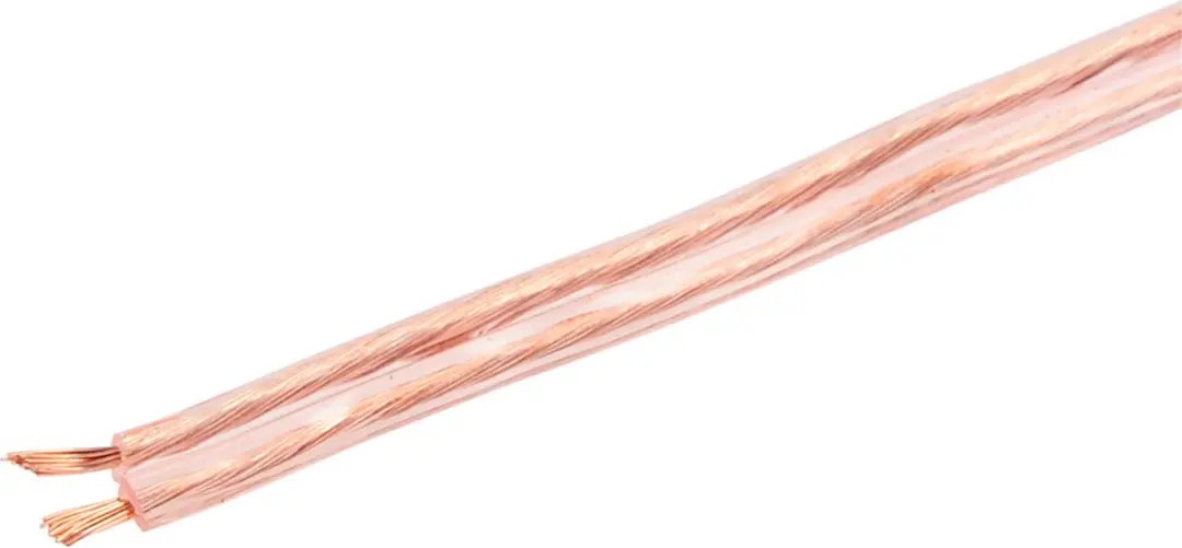 Scanpart Luidsprekersnoer 10m - 2x0.75mm Transparant