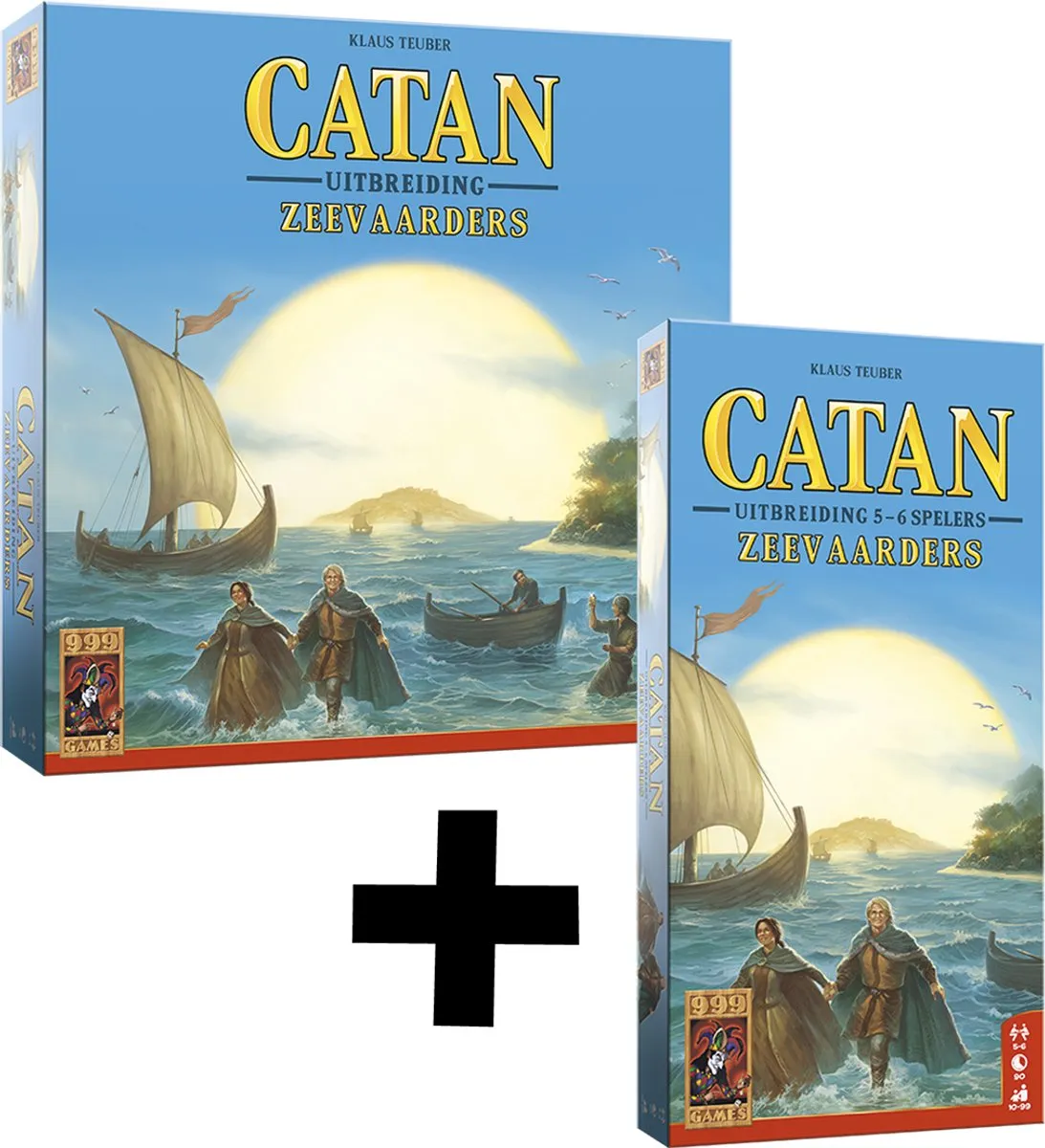 999 Games Catan Zeevaarders Uitbreiding - 5/6 Spelers