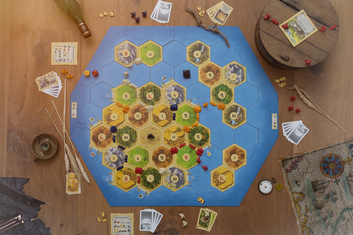 999 Games - Catan Zeevaarders Uitbreiding met Extra Zeevaarders 5/6 Uitbreiding - Bordspel