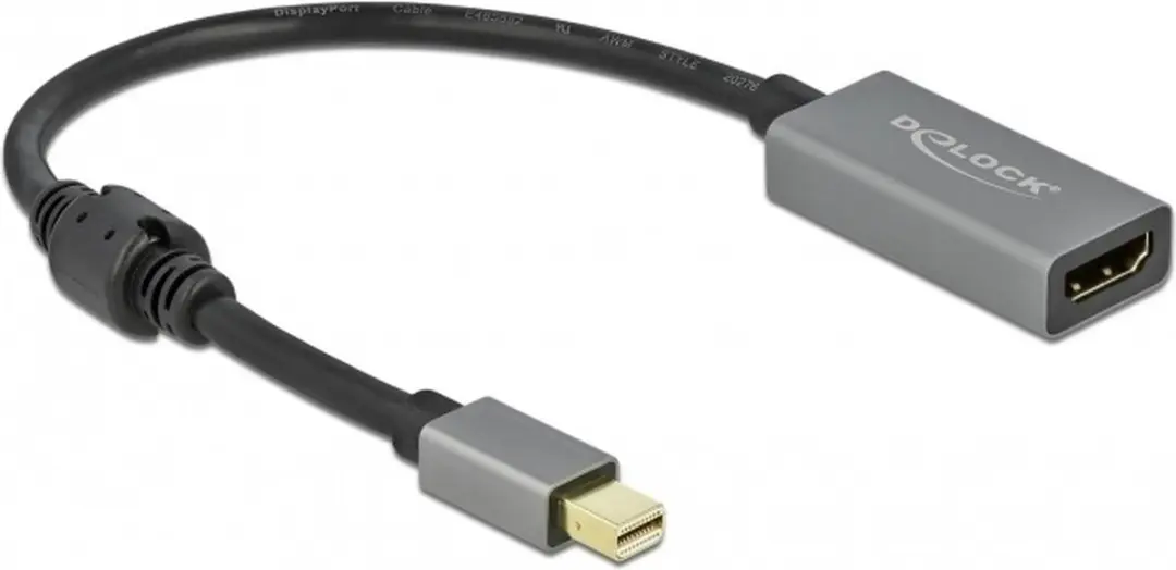 Delock Active Mini DisplayPort 1.4 naar HDMI Adapter 4K 60Hz - HDR