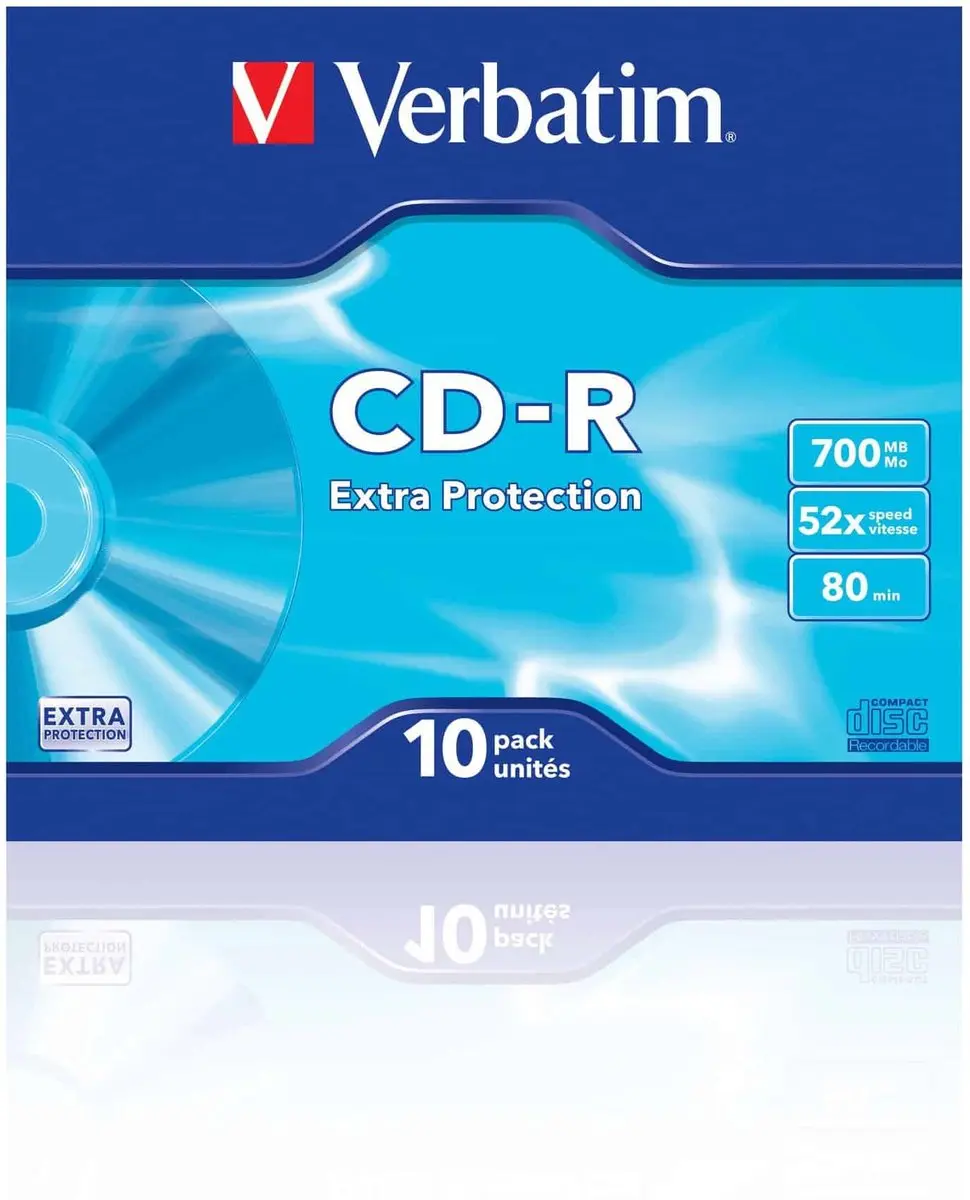 Verbatim 43437 CD-R Schijven - 700MB - 52 Stuks