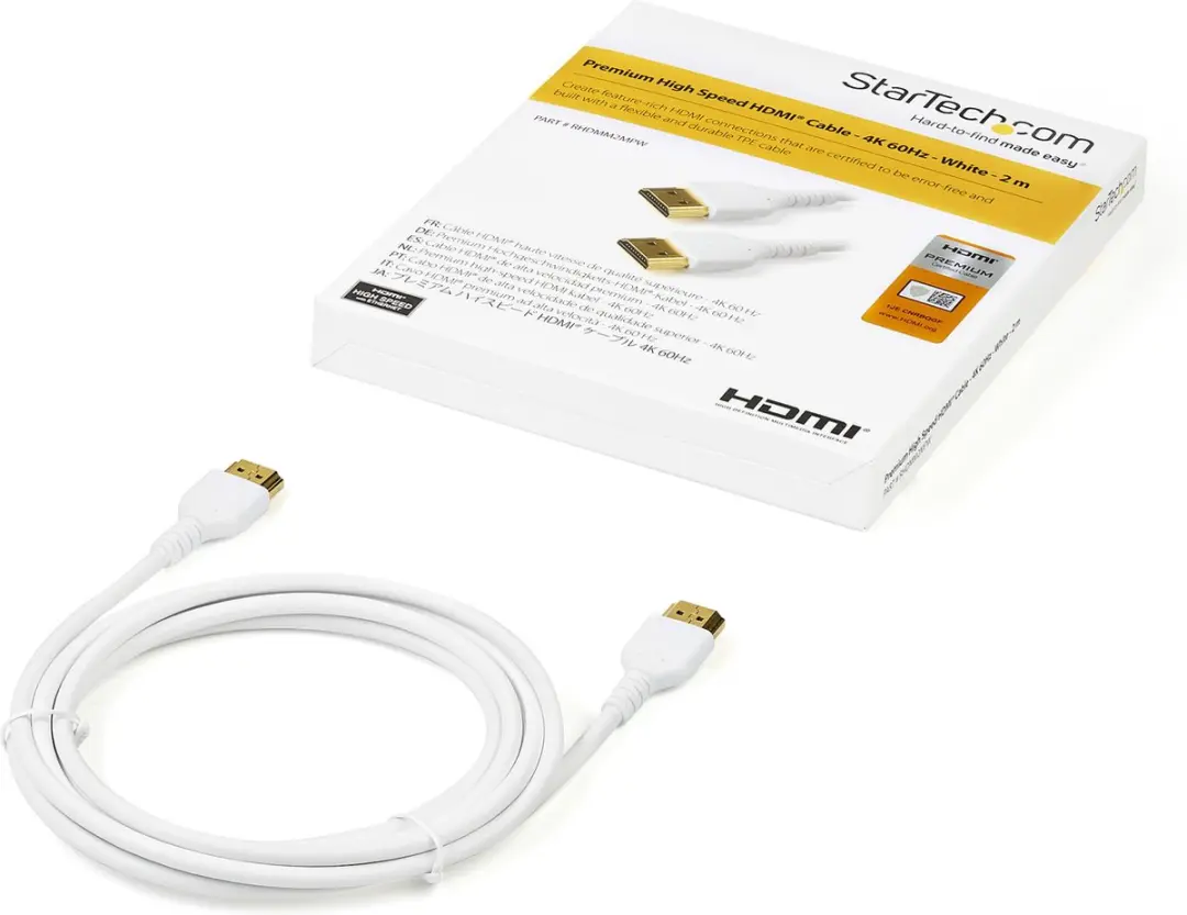 Startech RHDMM2MPW HDMI Kabel 4K Ultra HD