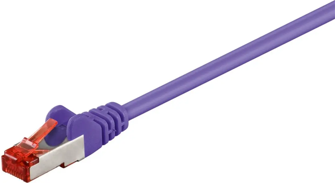 Goobay S/FTP CAT6 Netwerkkabel - Paars - 30m