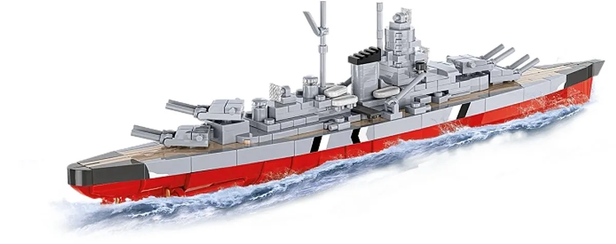 Cobi Battleship Bismarck 1:700 - 590 Onderdelen - afbeelding 6 van 6