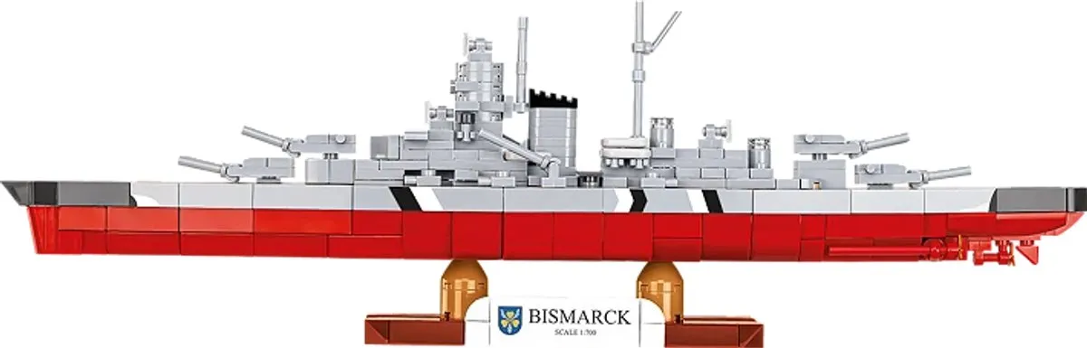 Cobi Battleship Bismarck 1:700