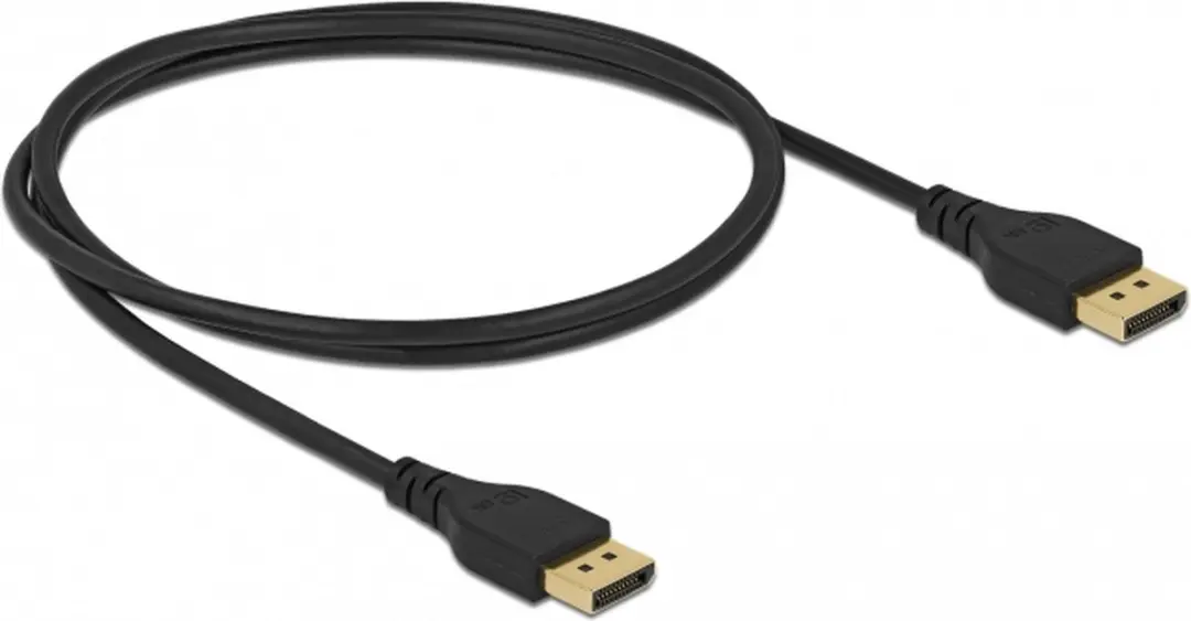 Delock DisplayPort Kabel 1.4 8K 1m - Zwart