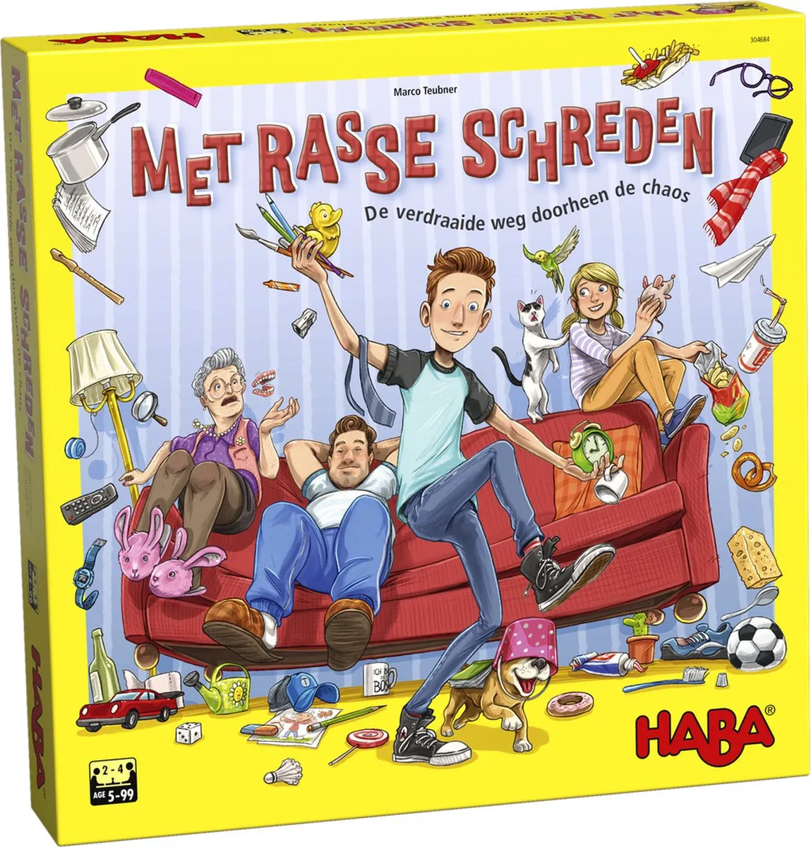 Haba Haba Spel Met Rasse Schreden