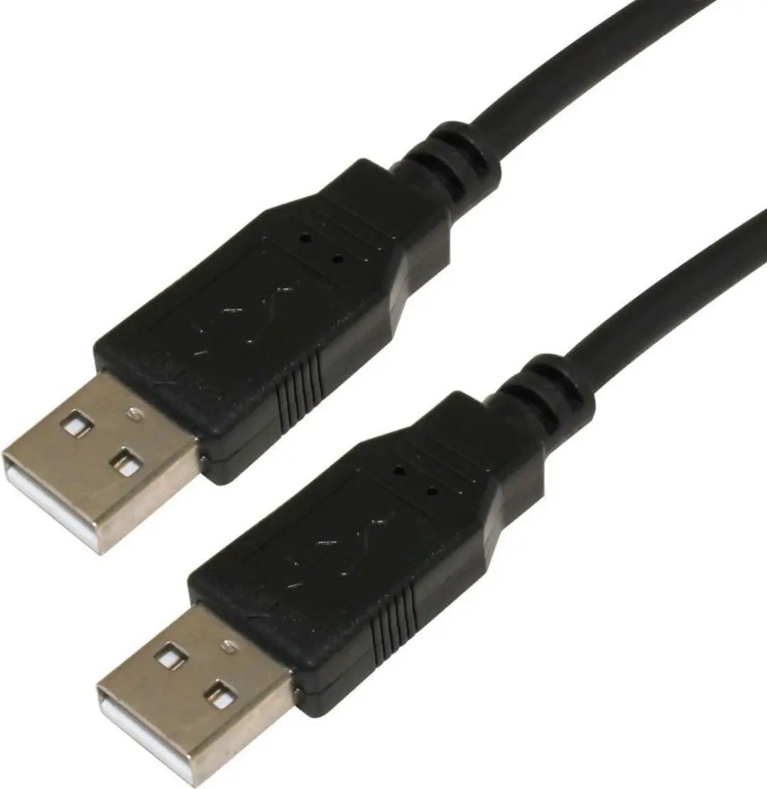 Scanpart USB Kabel 2.5m A-A USB 1.1 - Zwart