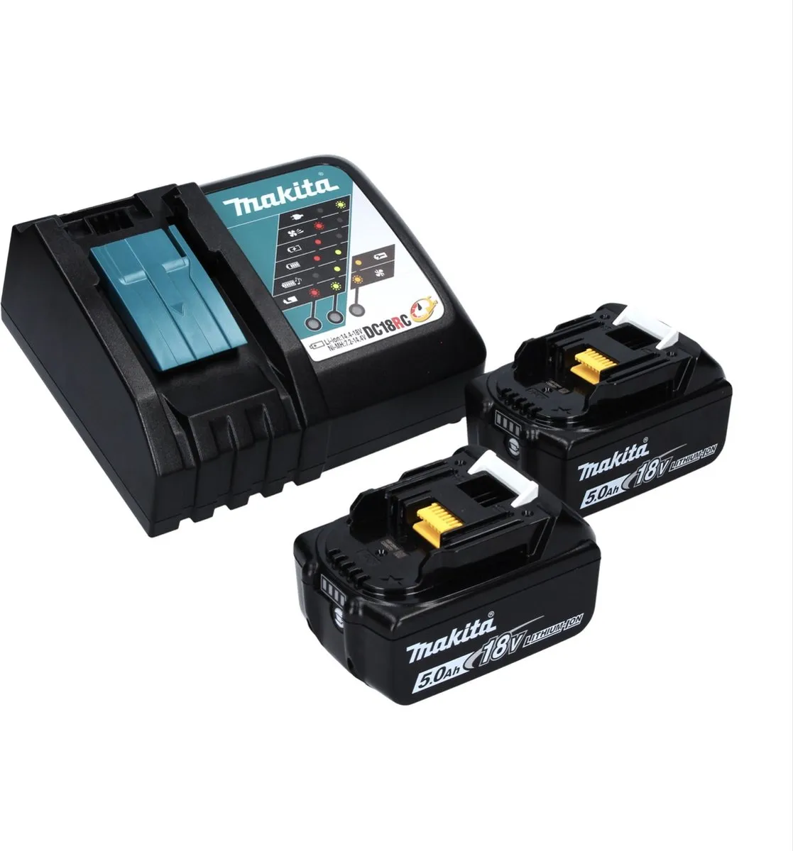 Makita DTW701RT Accu Slagmoersleutel 18V 700Nm - 2x 5.0Ah + Lader - afbeelding 2 van 5