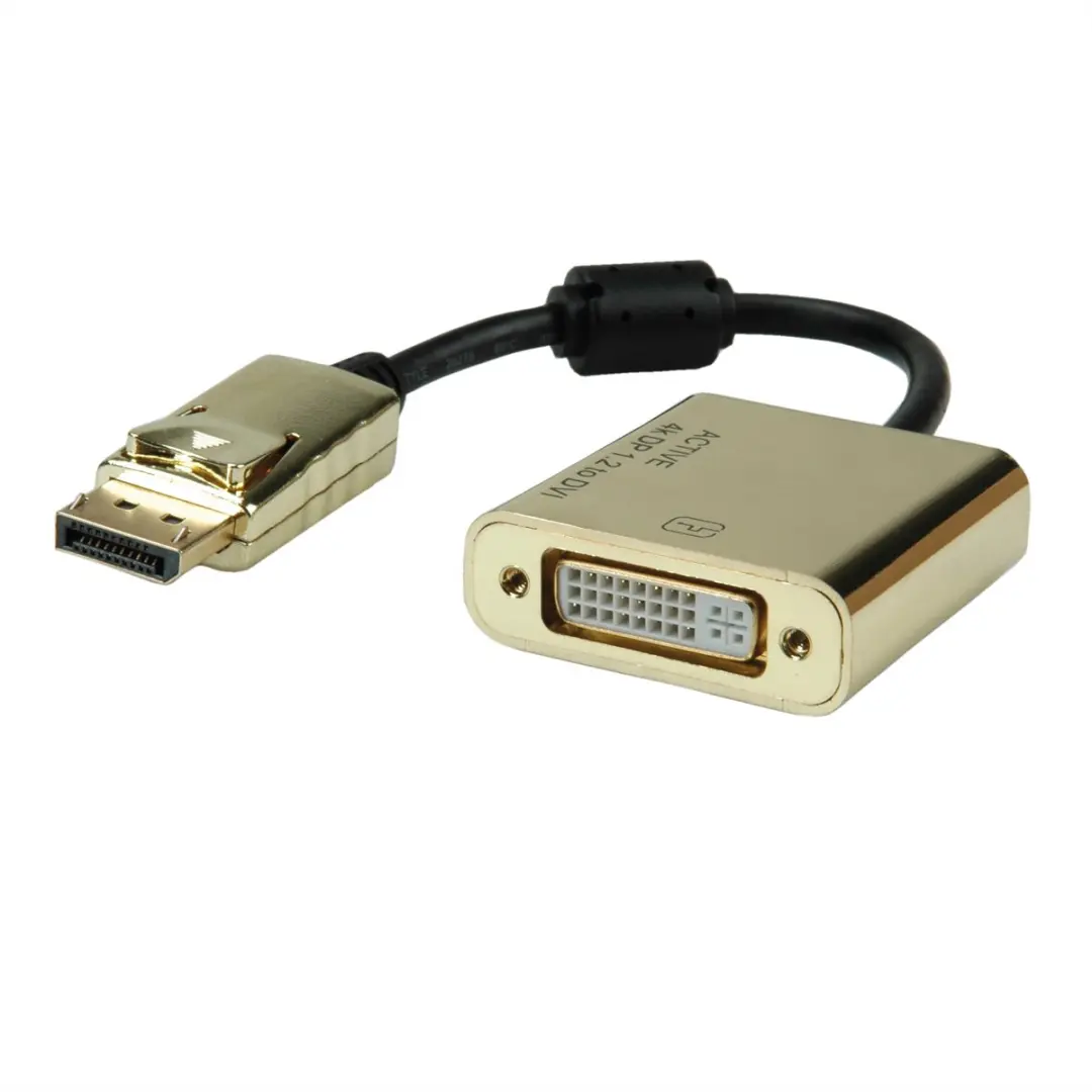 Roline GOLD 4K DisplayPort/DVI Adapter