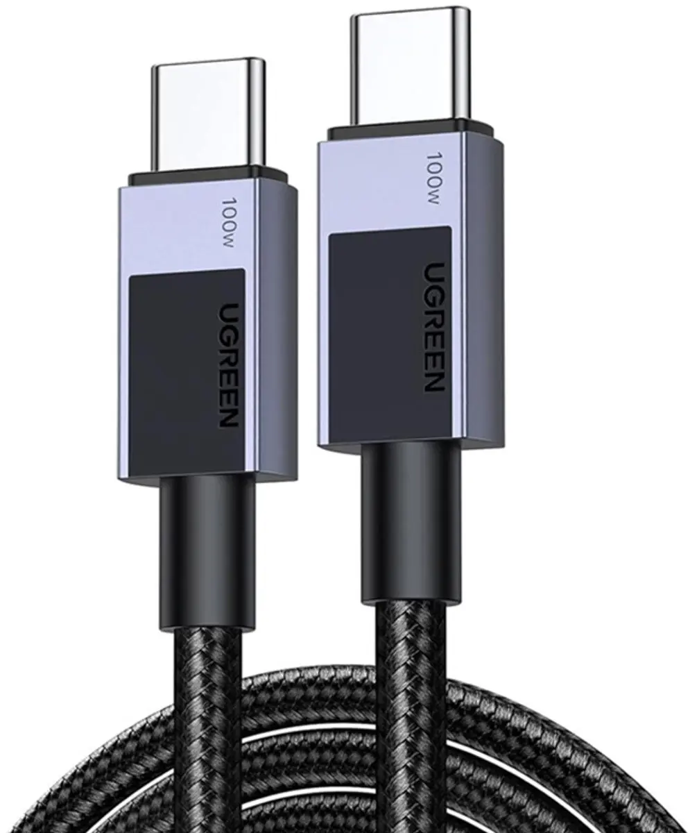 UGREEN USB-C naar USB-C Kabel 100W 2m - Transparant