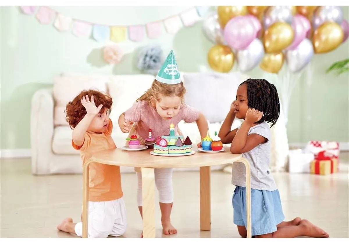 Hape Interactieve Verjaardagstaart - 3x AAA