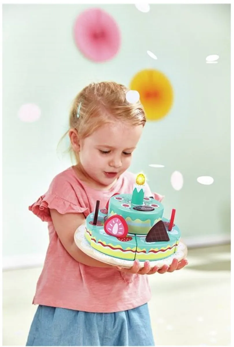 Hape Interactieve Verjaardagstaart - 3x AAA