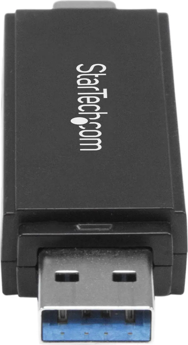 Startech SDMSDRWU3AC USB C & USB 3.0 SD Kaartlezer - Zwart