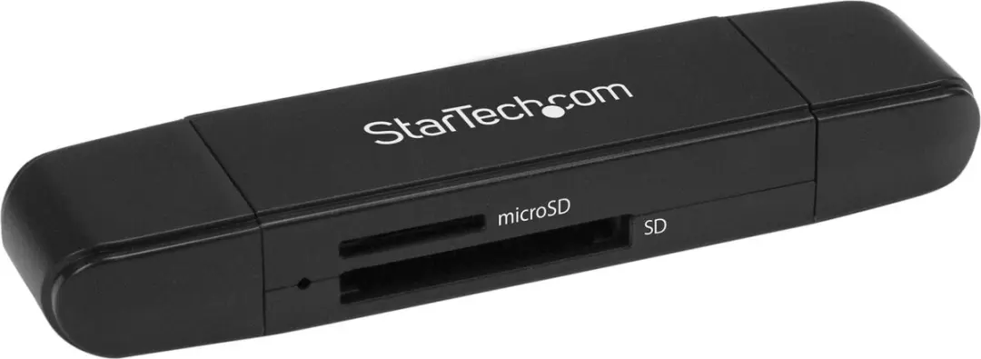 Startech SDMSDRWU3AC USB C & USB 3.0 SD Kaartlezer - Zwart