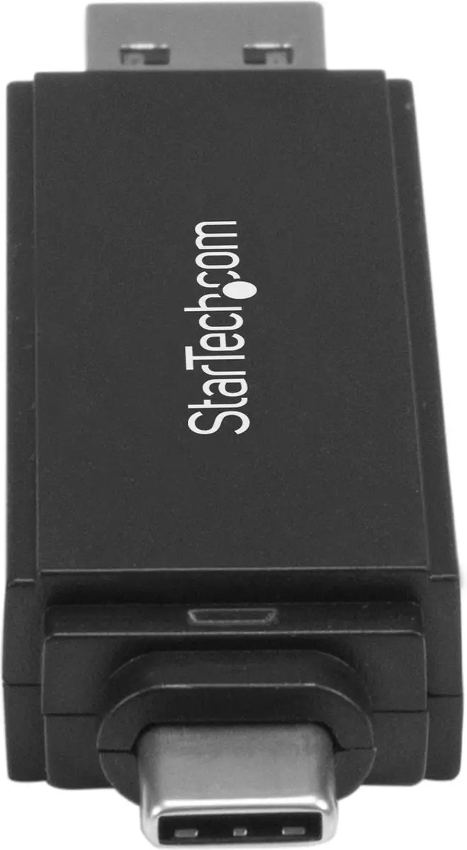Startech SDMSDRWU3AC USB C & USB 3.0 SD Kaartlezer - Zwart