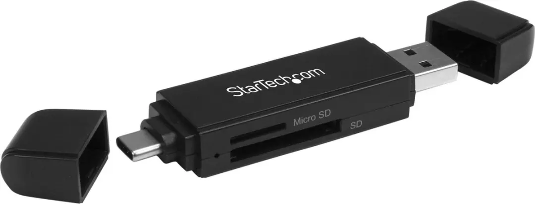 Card Reader Startech SDMSDRWU3AC Black