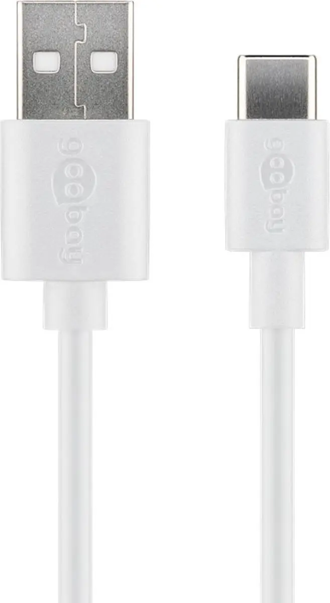 Goobay USB-C naar USB-A Kabel 1m - USB 2.0 - 10 Stuks