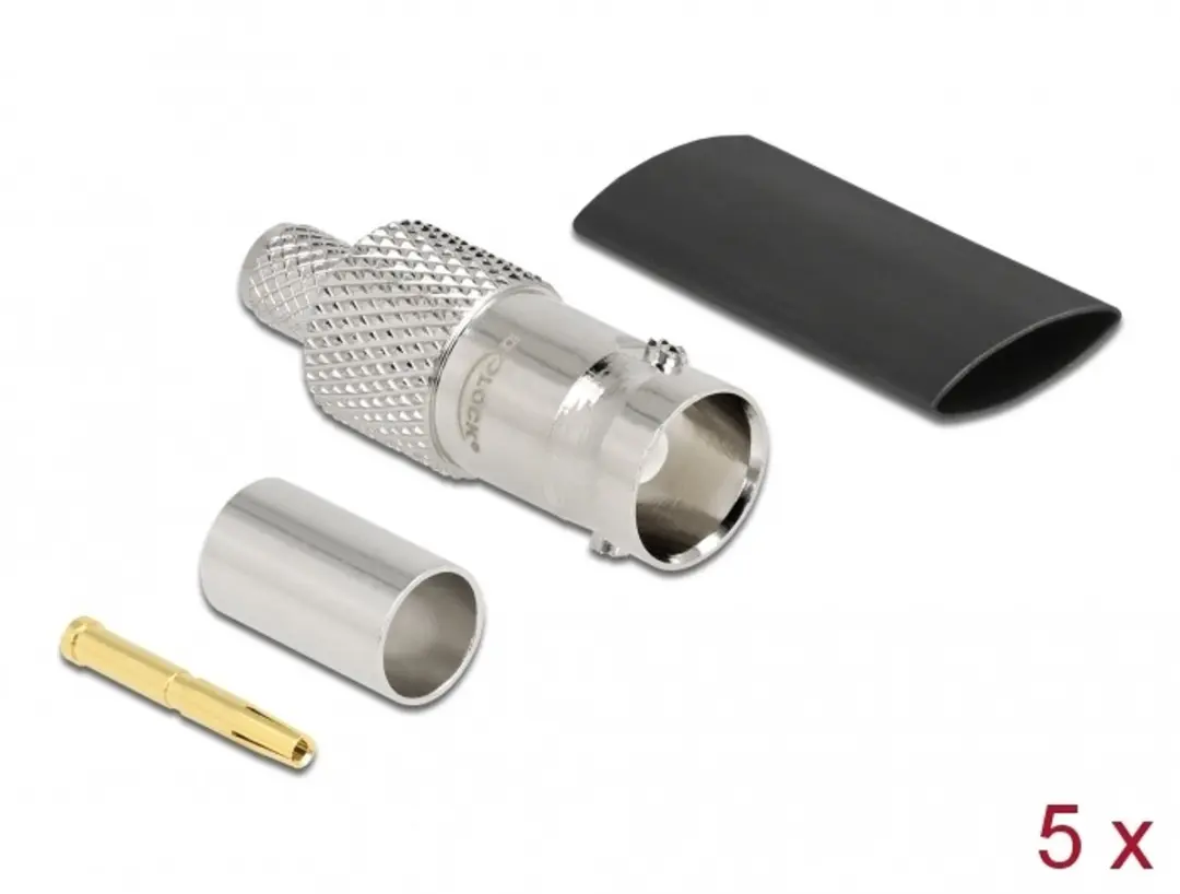 Delock BNC Jack voor RG-59