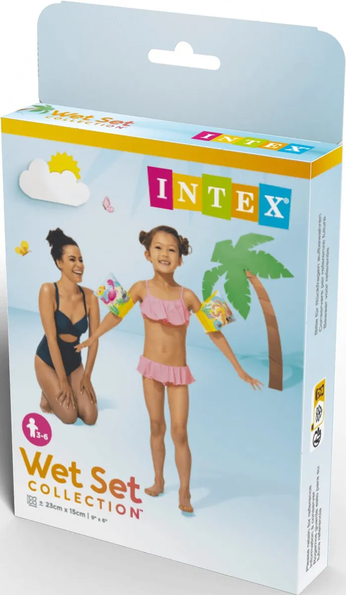 Intex Tropical Buddies Zwemarmbandjes 3-6 jaar - Multicolor - afbeelding 6 van 6