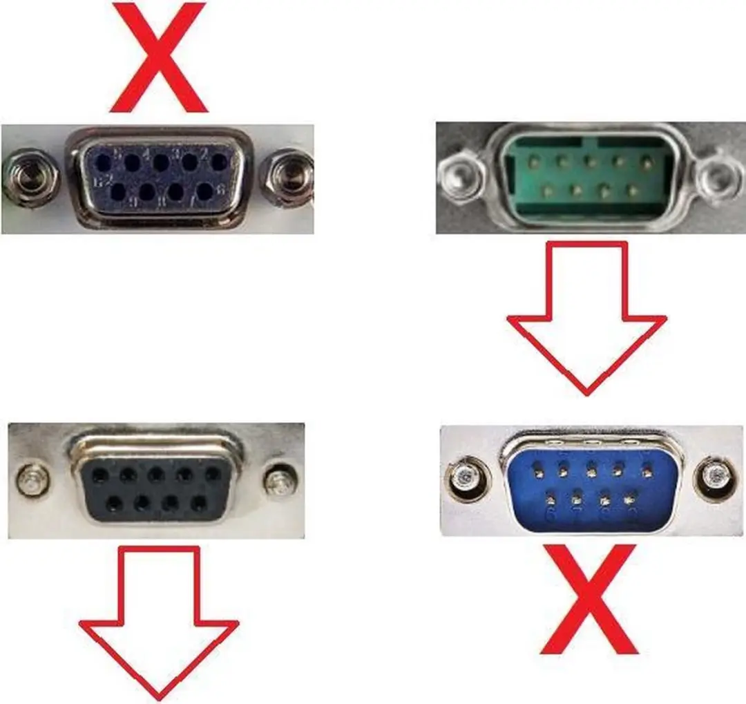 Delock RS232 Haakse Adapter 9-pin - Zwart