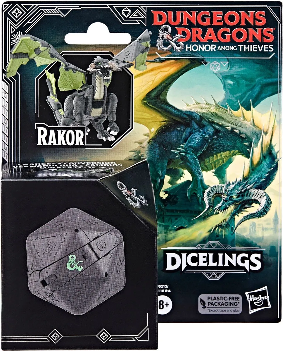 Hasbro Dungeons & Dragons Dicelings Rakor - Multicolor