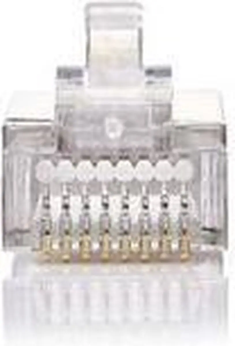 Nedis RJ45-Connector Stranded STP CAT5 - Verguld - 10 Stuks