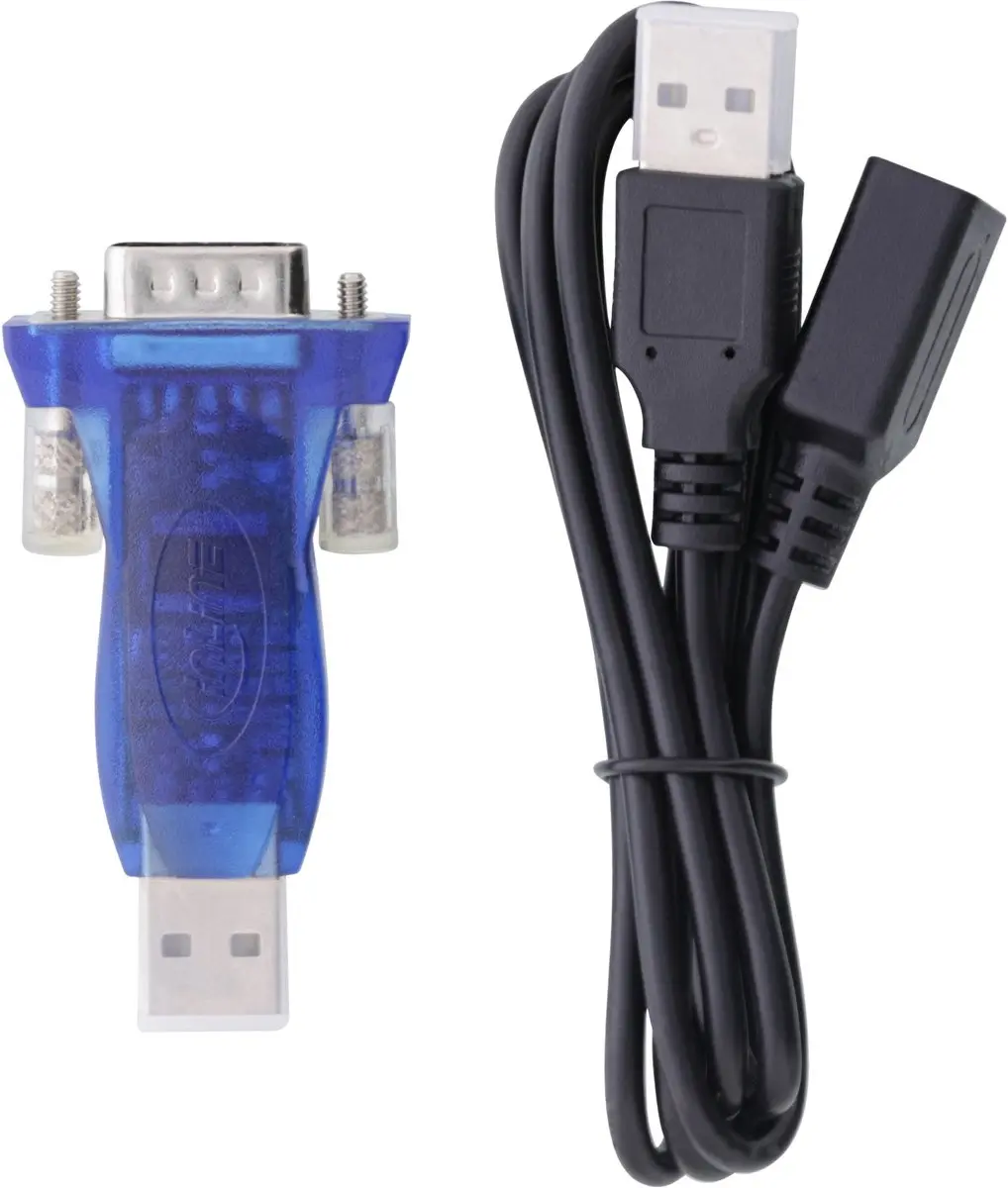 InLine USB-naar-serieel-adapter ST A naar 9-pin Sub D - Blauw