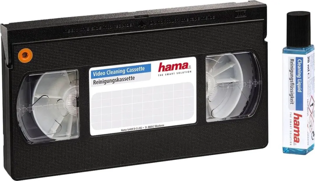 Hama VHS/S-VHS Reinigingscassette - Kleurenmix
