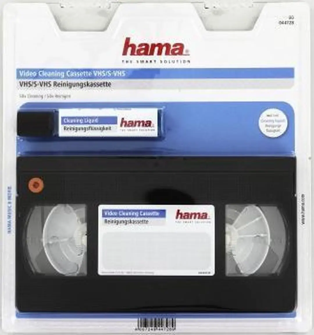 Hama VHS/S-VHS Reinigingscassette - Kleurenmix