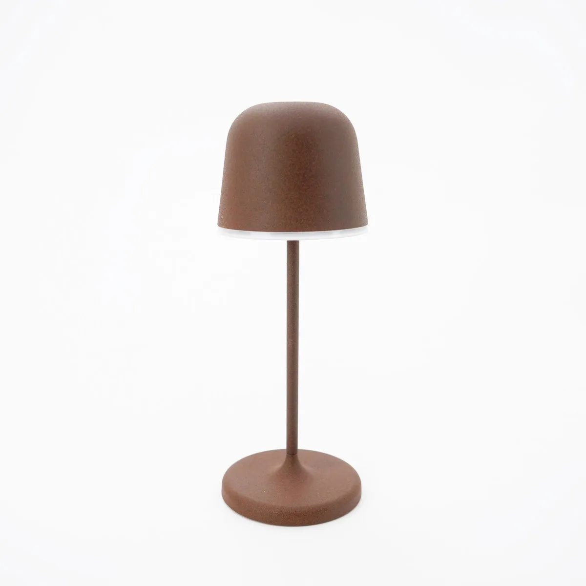 Eglo Mannera-S Tafellamp Roestbruin/Wit - Oplaadbaar 28u - Draadloos Dimbaar