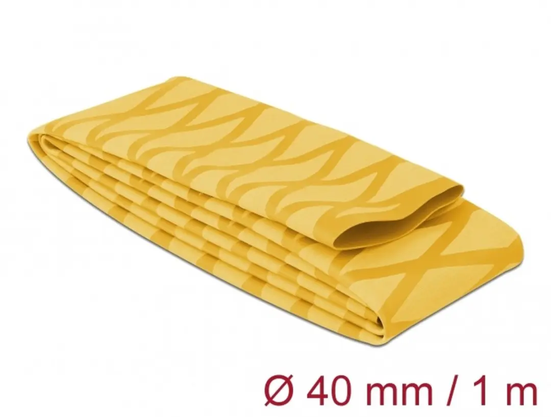 Delock Heat Shrink Tube X-Pattern 1m x 40mm