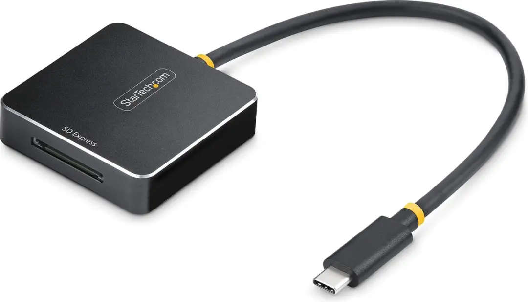 Kaartlezer Extern Startech 1B-USB-C-SDE-ADAPTER Zwart