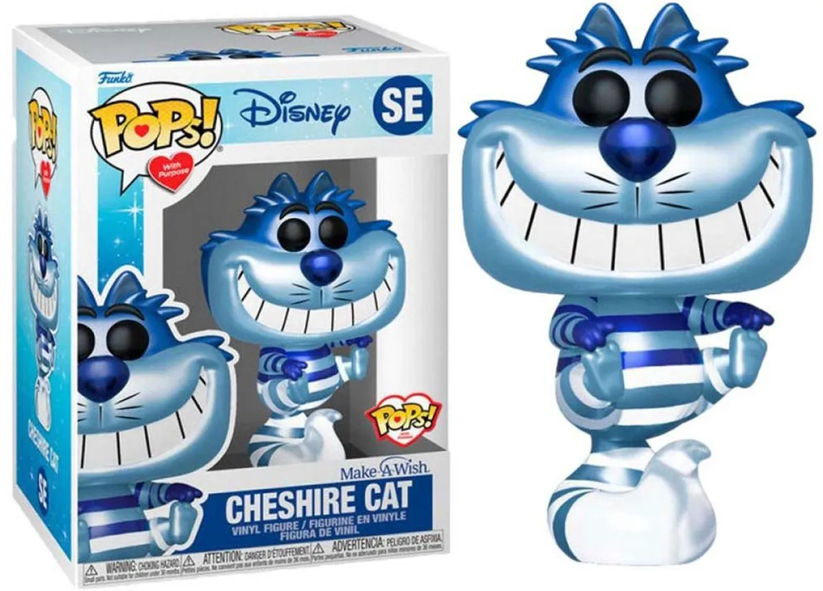 Funko Pop! Disney Make-A-Wish Cheshire Cat Metallic