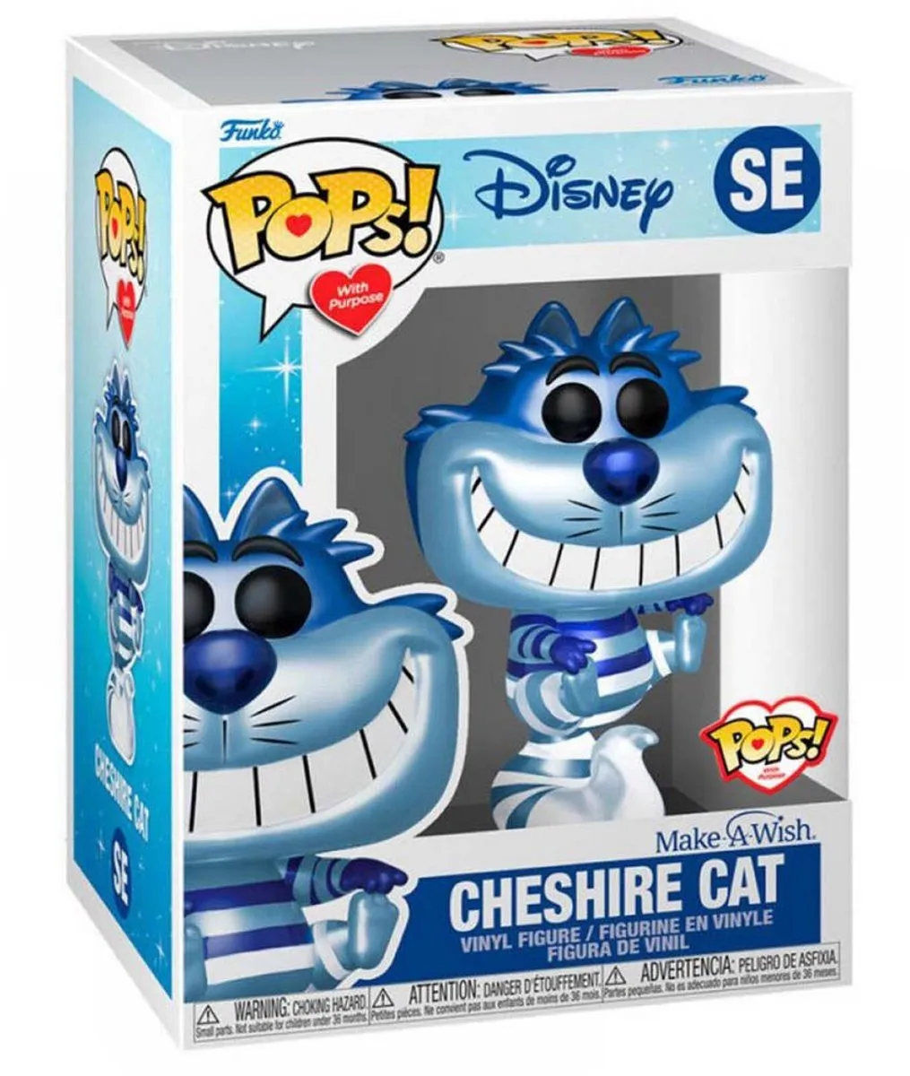 Funko Pop! Disney Make-A-Wish Cheshire Cat Metallic