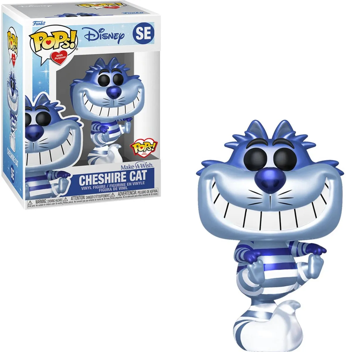 Funko Pop! Disney Make-A-Wish Cheshire Cat Metallic
