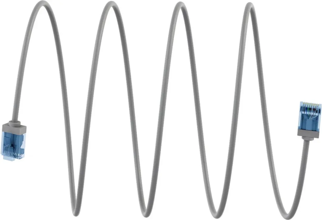 Goobay Ultraflexibele CAT 6A Netwerkkabel KD24271 - Grijs