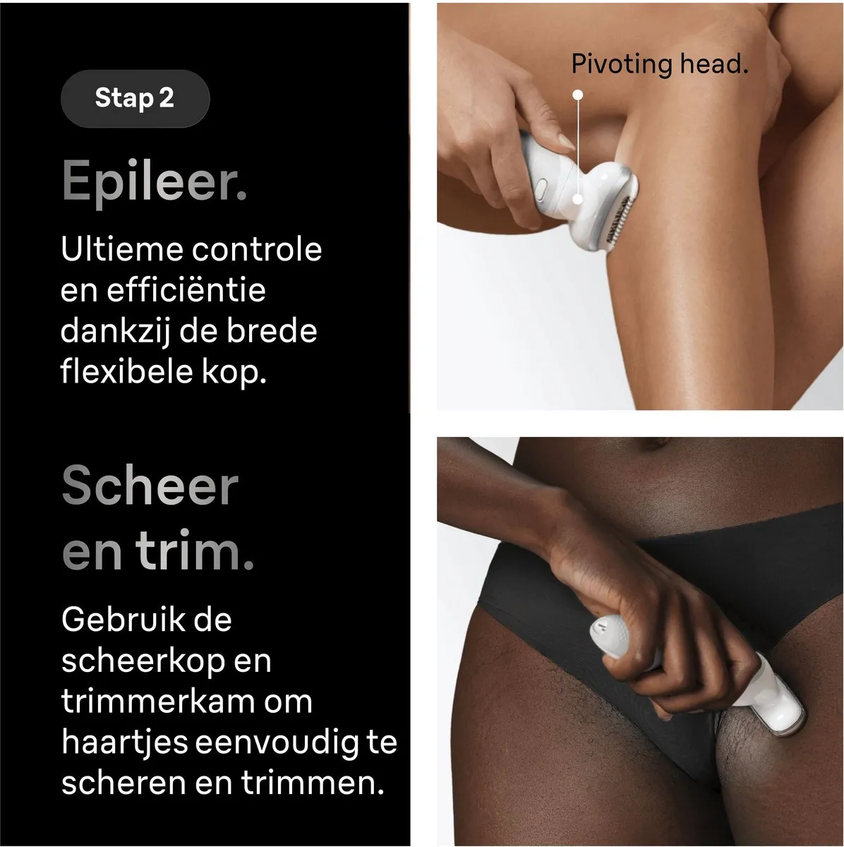 Braun Silk·épil 9 SkinSpa 9-080 Epilator - 5 Opzetstukken - Zilver