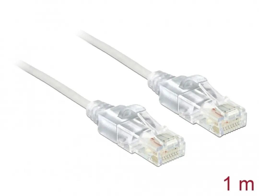 Delock UTP Netwerkkabel CAT6 Wit 1m