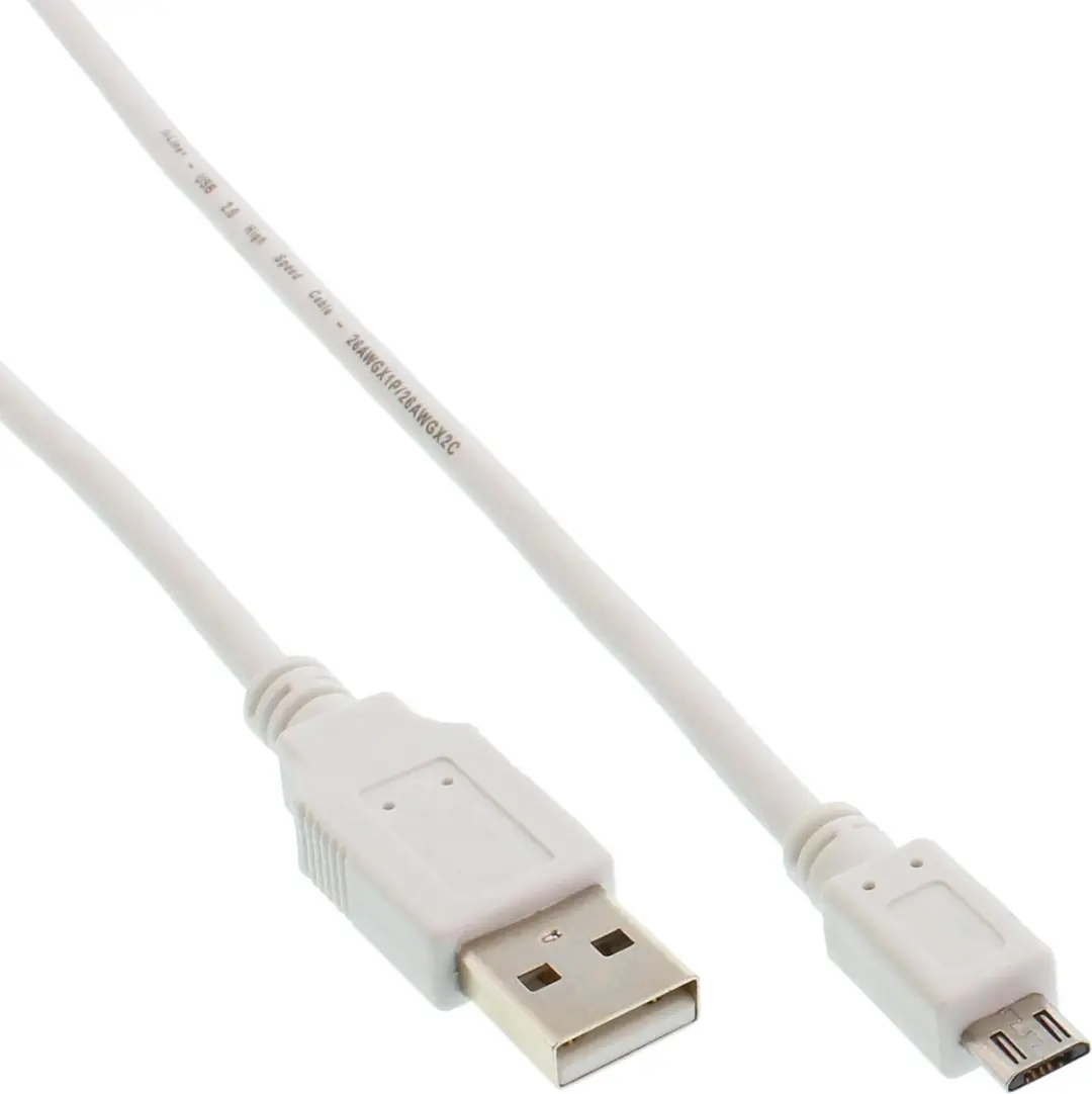 InLine USB naar USB Micro B Kabel 5m