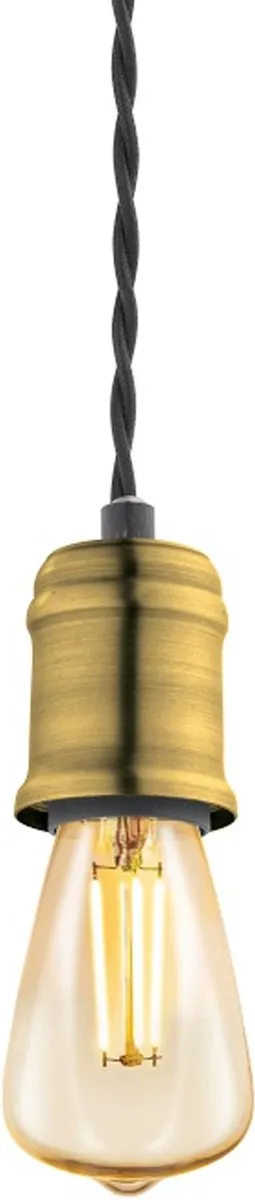 Eglo YORTH Hanglamp - Goud/Zwart - 60W