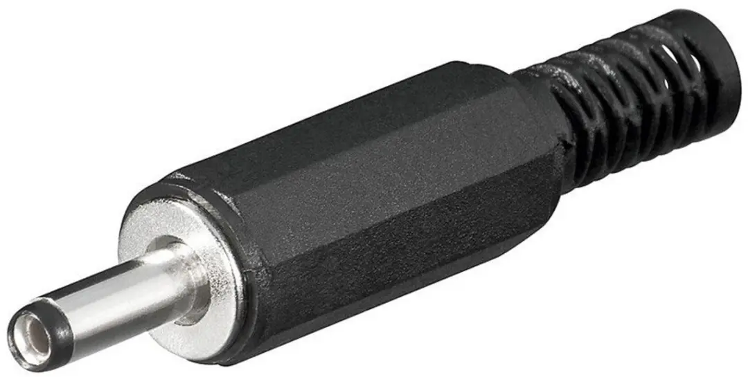 Goobay DC Connector 3,5x1,35mm - 10 Stuks - Zwart