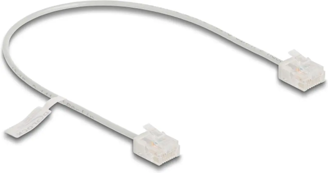 Delock RJ45 Cat.6 UTP Kabel 0,3m - Grijs