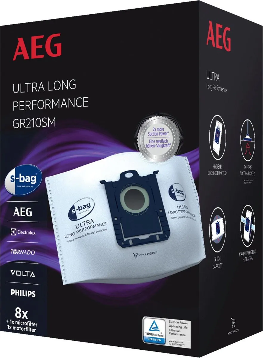 AEG S-Bag GR210SM Stofzuigerzakken