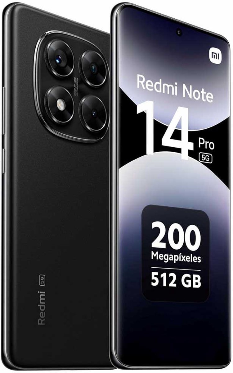 Xiaomi Redmi Note 14 Pro 5G - 512GB - Midnight Black