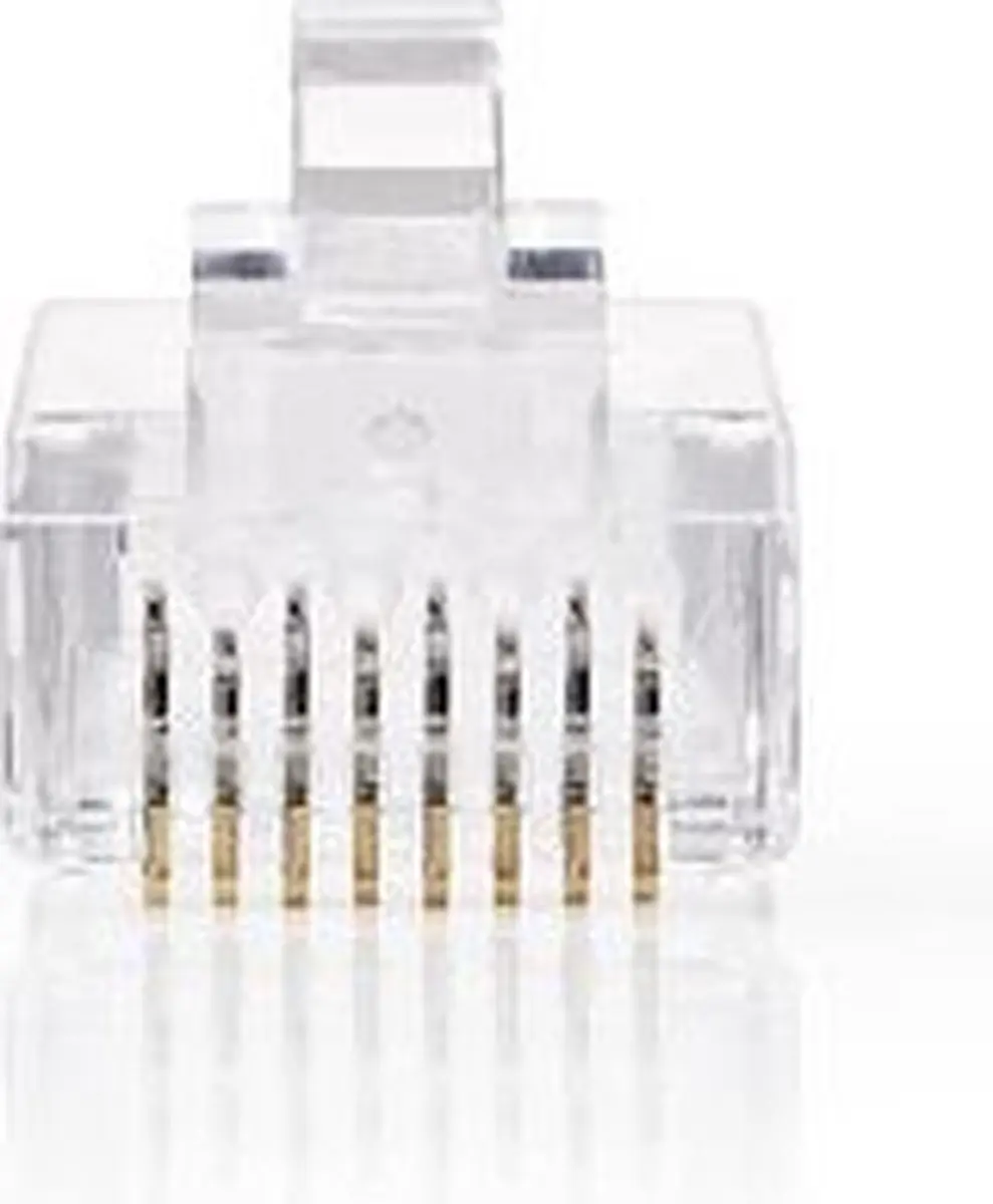 Nedis RJ45-connector CAT6 Male Verguld - 10 Stuks